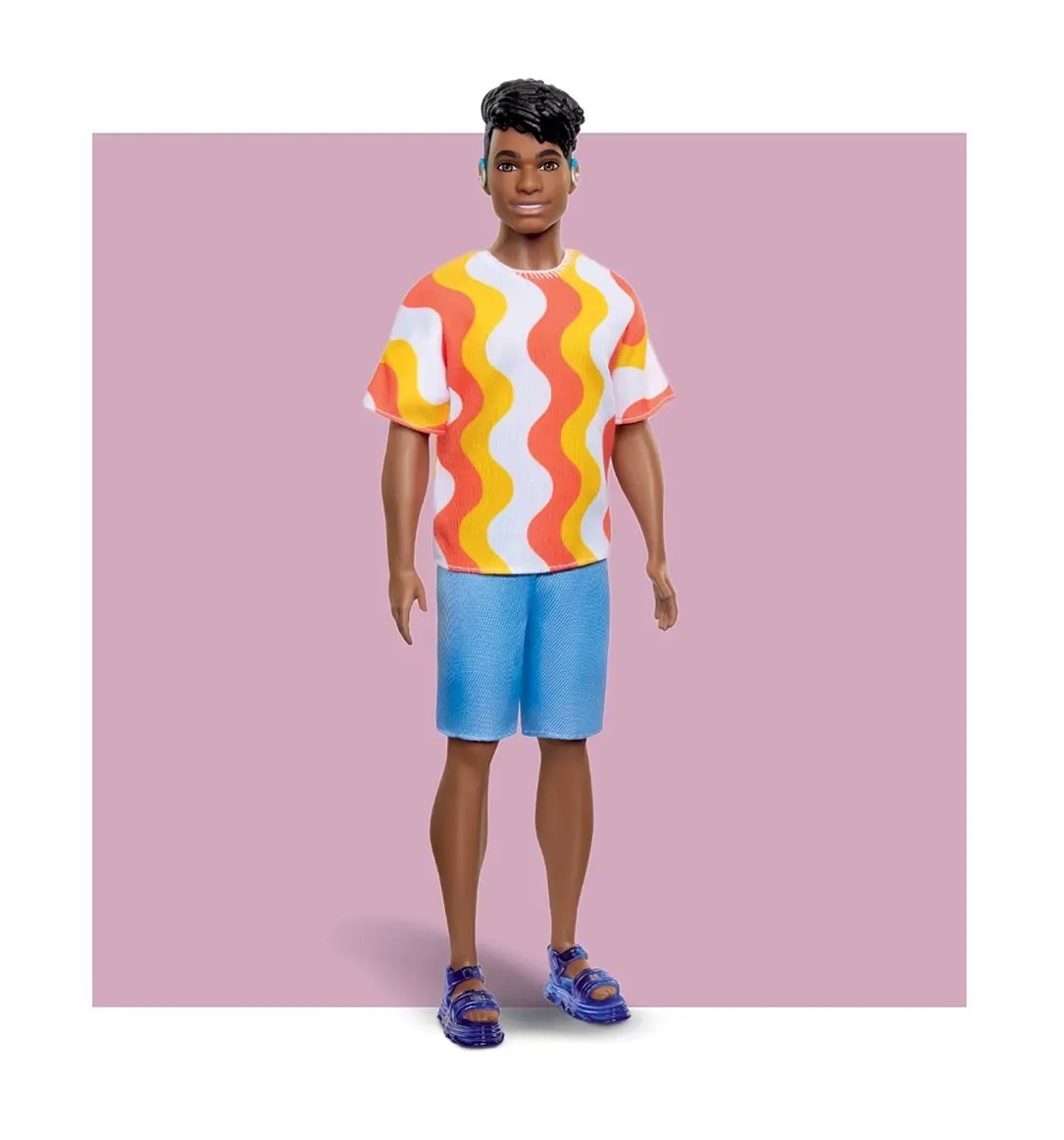 A Ken Doll with hearing aids