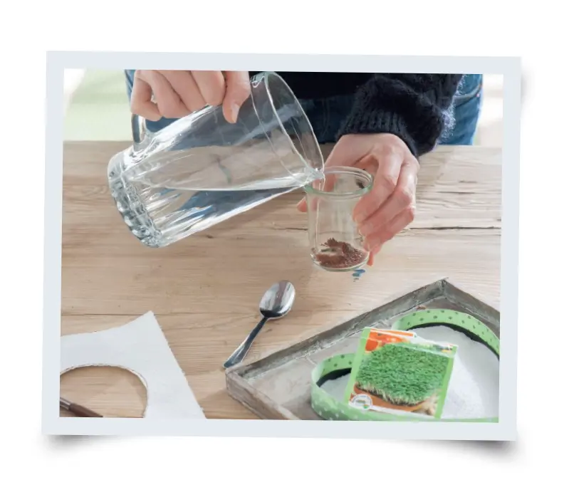 photo of a women folding the paper