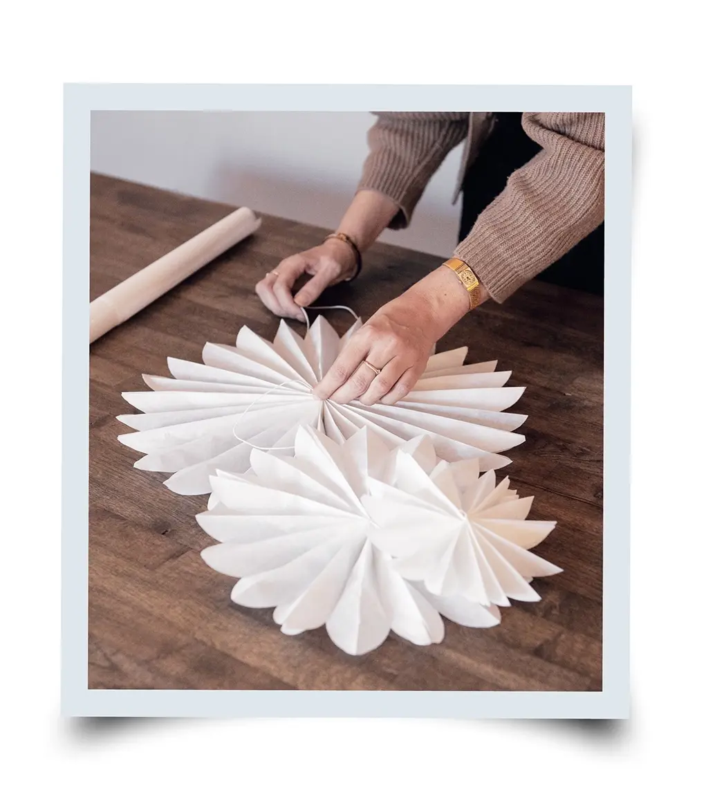 photo of the stars being stacked